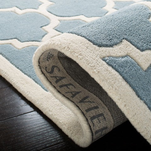 Safavieh Chatham Rug Collection CHT734B - Blue / Ivory