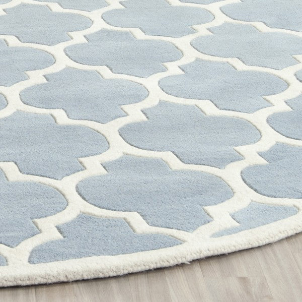 Safavieh Chatham Rug Collection CHT734B - Blue / Ivory