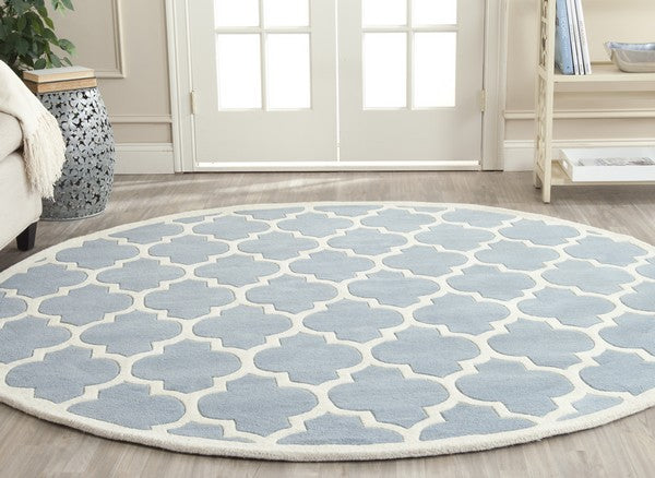 Safavieh Chatham Rug Collection CHT734B - Blue / Ivory