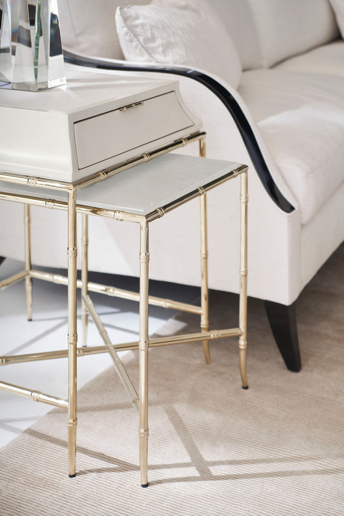 Ceylon Tall Nesting Table | Caracole - Cla-422-471