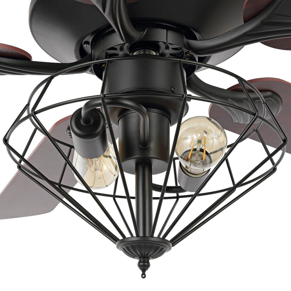 Safavieh Leanne Ceiling Fan/Remote - Black