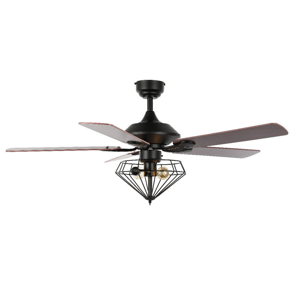 Safavieh Leanne Ceiling Fan/Remote - Black