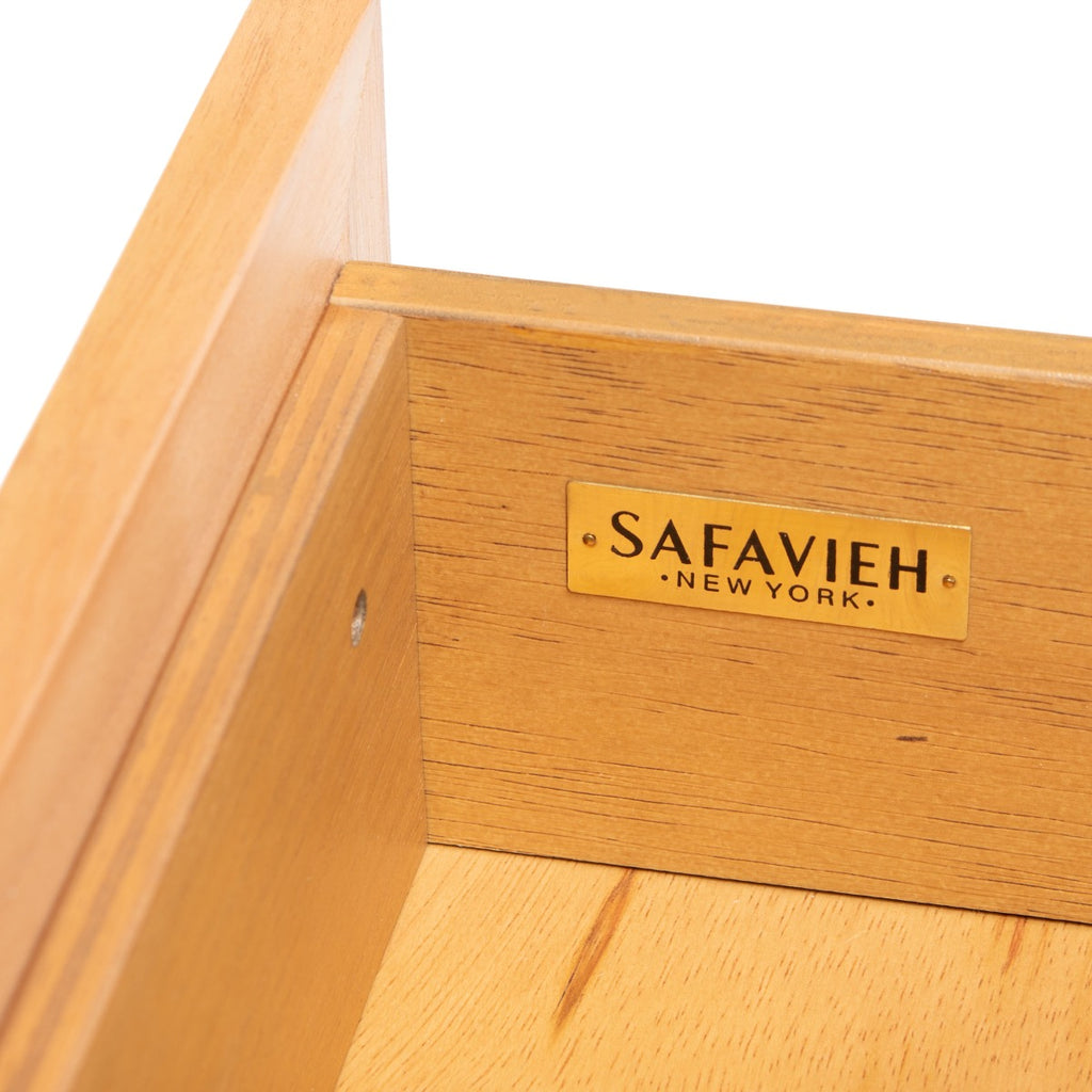 Safavieh Baisley 2 Drawer Rattan Console Table - Natural