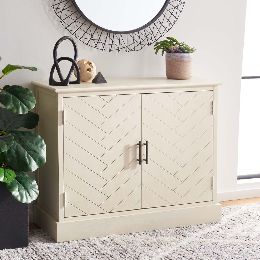 Safavieh Peyton 2 Door Sideboard - Distressed White