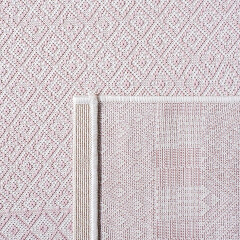 Safavieh Courtyard Rug Collection CY8235-56212 - Ivory / Soft Pink