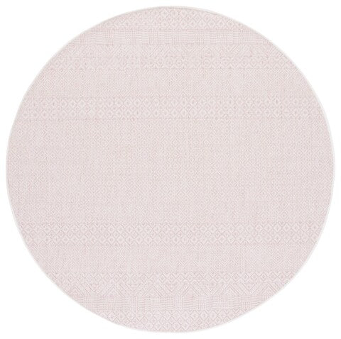 Safavieh Courtyard Rug Collection CY8235-56212 - Ivory / Soft Pink