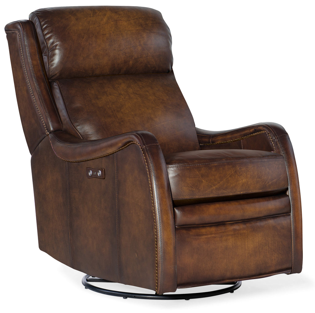 Stark PWR Swivel Glider Recliner | Hooker Furniture - RC234-PSWGL-087