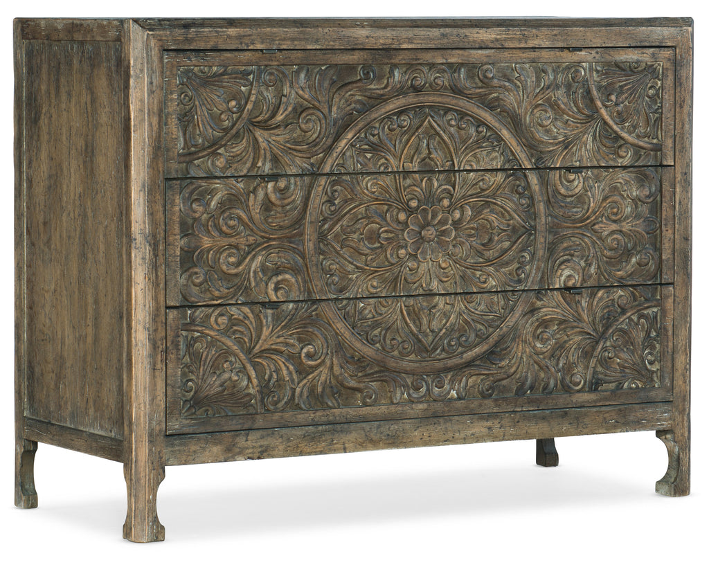 La Grange Lockhart Three-Drawer Accent Chest | Hooker Furniture - 6960-50007-80