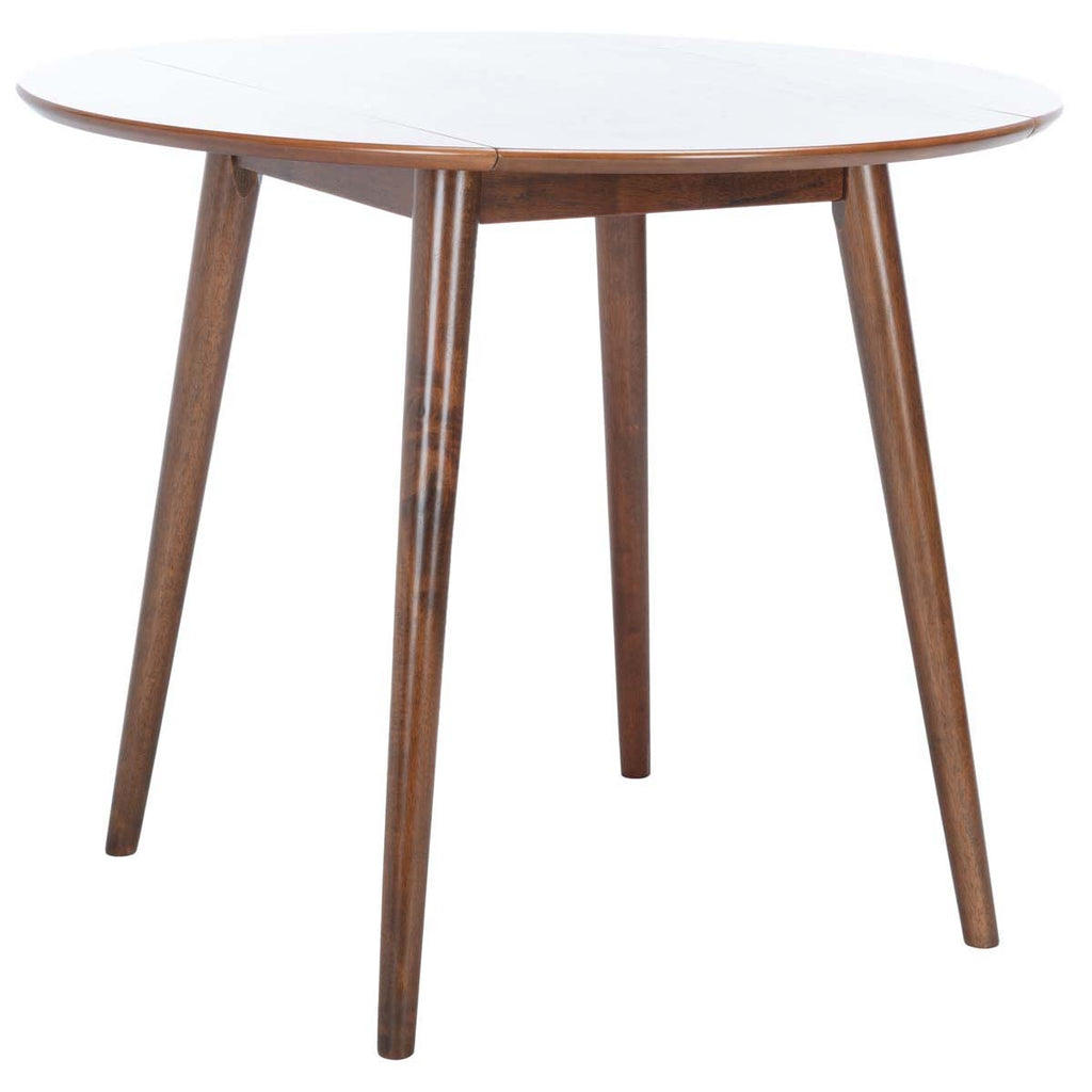 Safavieh Lovell Folding Round Dining Table - Walnut