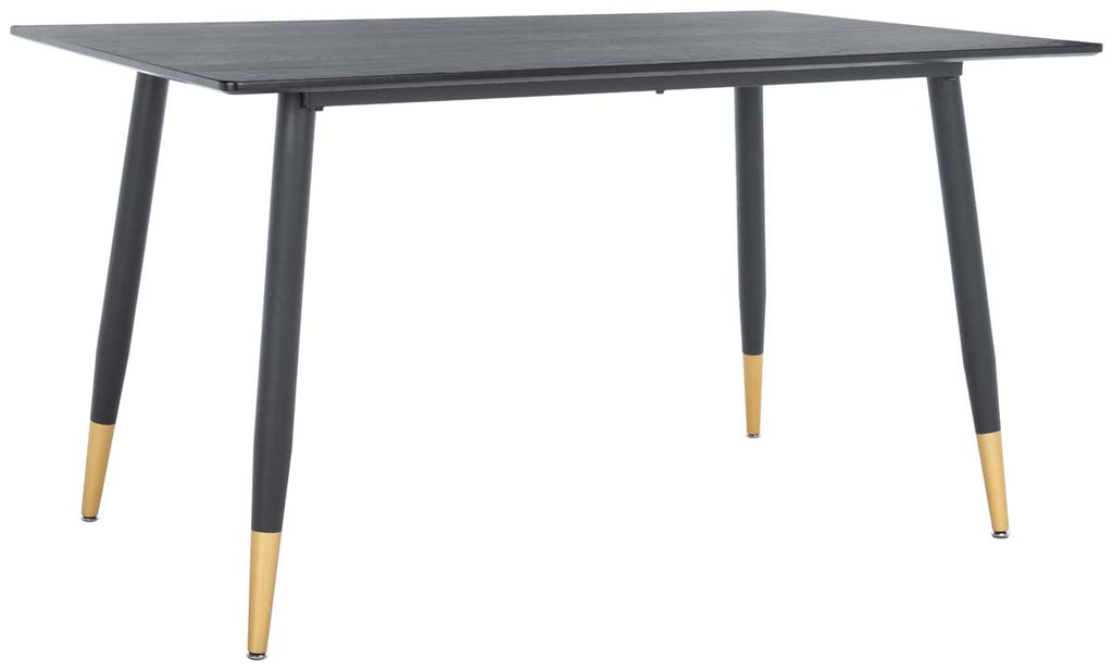 Safavieh Acre Dining Table - Black / Gold