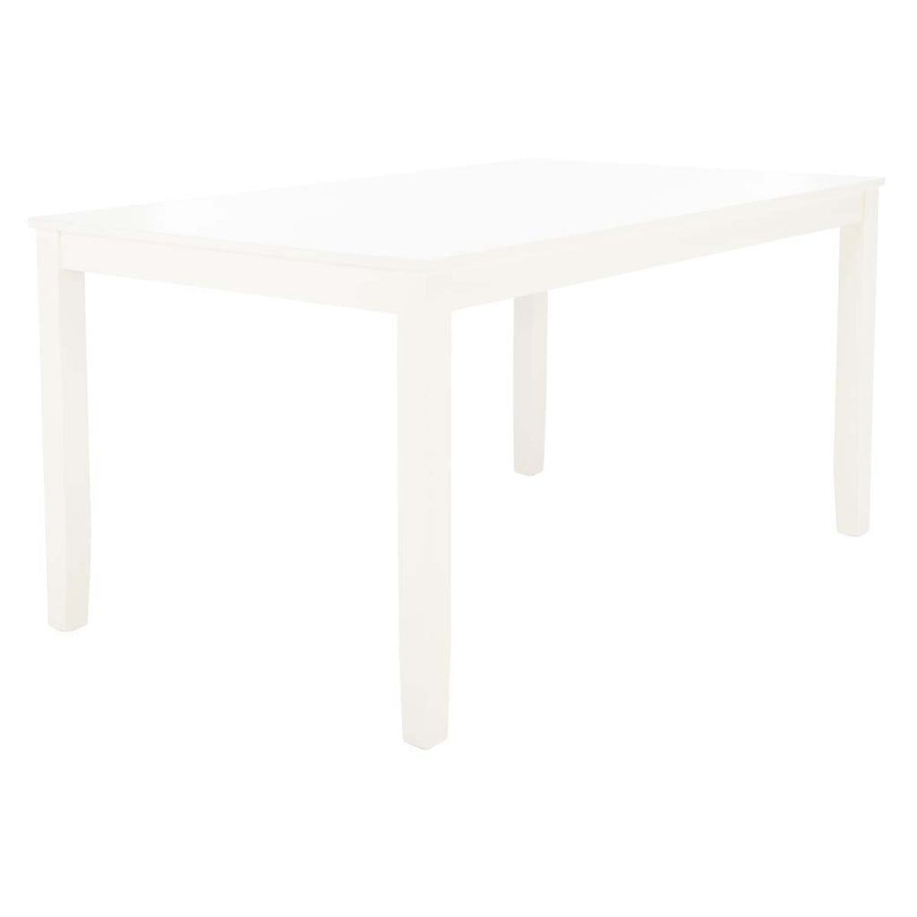 Safavieh Silio Rectangle Dining Table - White