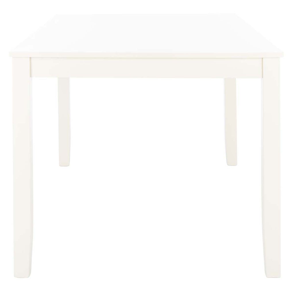 Safavieh Silio Rectangle Dining Table - White