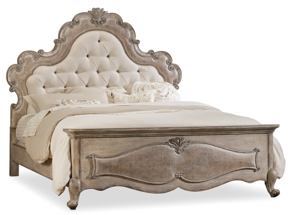 Chatelet Queen Upholstered Panel Bed | Hooker Furniture - 5450-90850