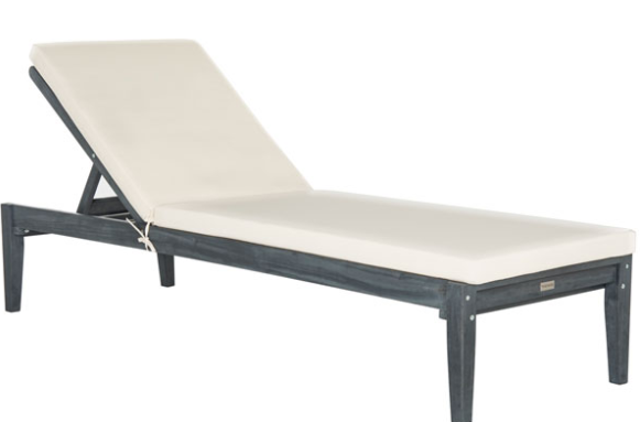 Safavieh Azusa Sunlounger - Ash Grey/Beige