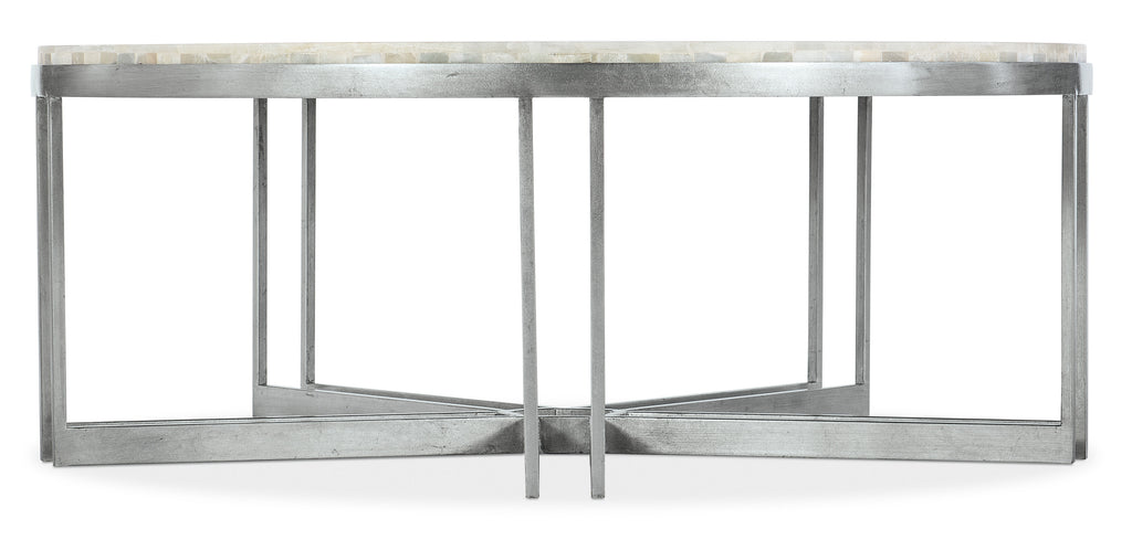 Melange Marin Round Cocktail Table | Hooker Furniture - 5934-80111-00