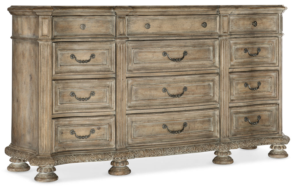 Castella Twelve Drawer Dresser | Hooker Furniture - 5878-90002-80