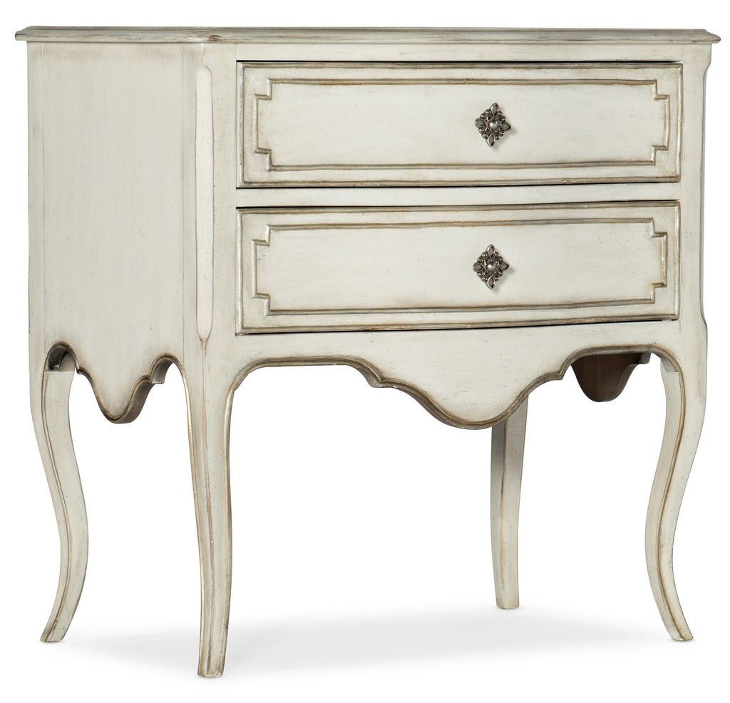 Sanctuary Coco En Blanc Nightstand | Hooker Furniture - 5865-90116-02