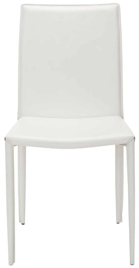 Safavieh Karna 19''H Dining Chair-White (Set of 2)