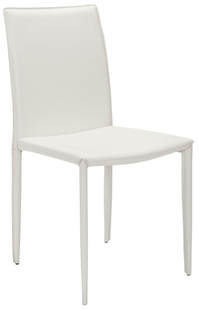 Safavieh Karna 19''H Dining Chair-White (Set of 2)