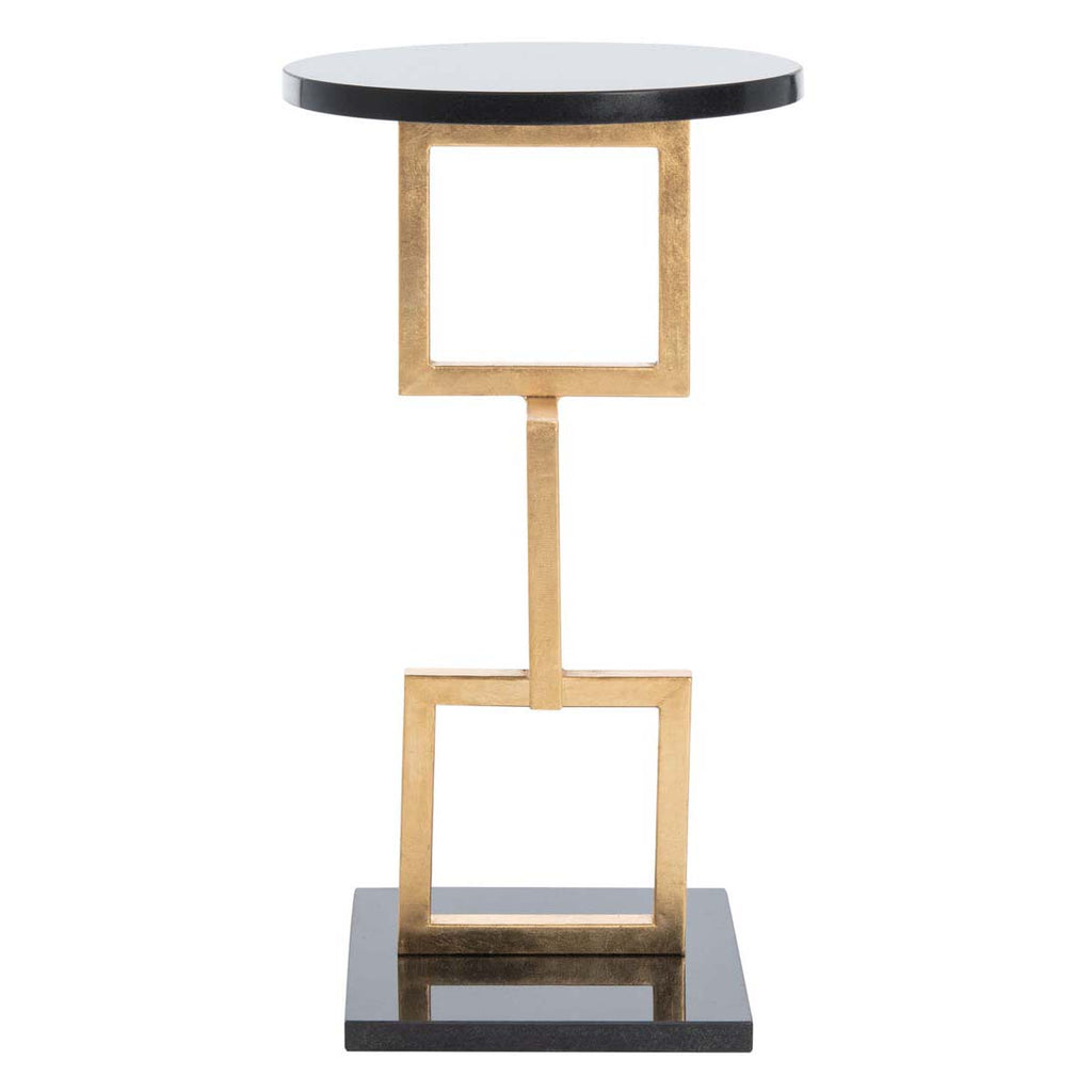 Safavieh Cassidy Accent Table - Gold / Black