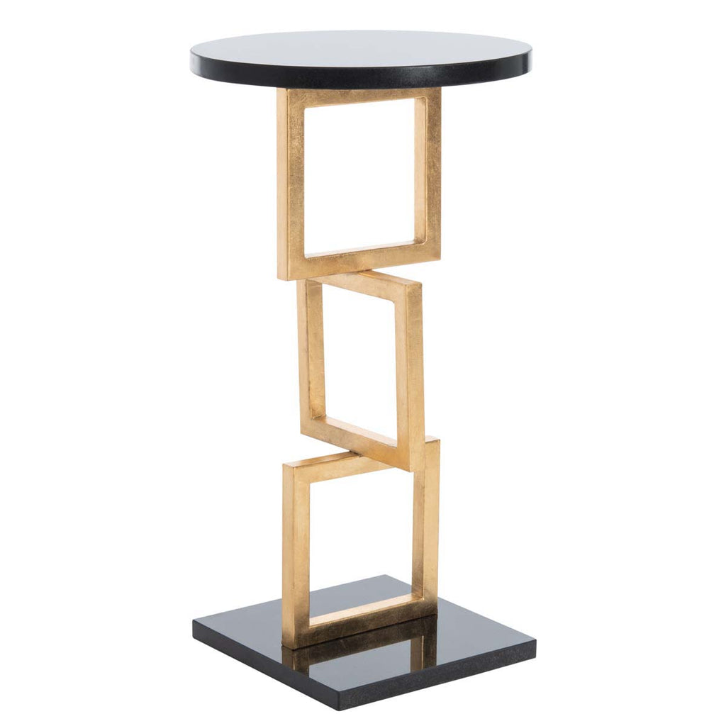 Safavieh Cassidy Accent Table - Gold / Black