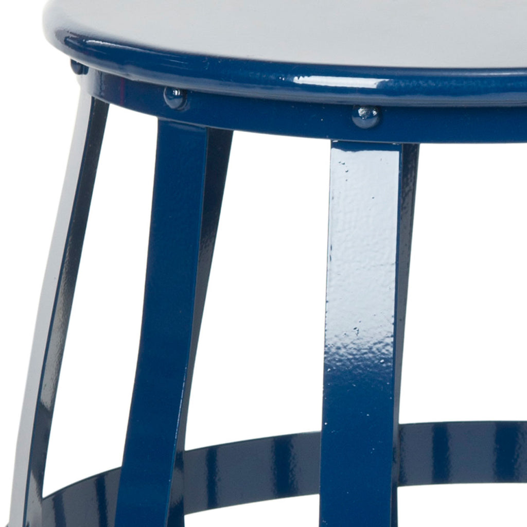 Safavieh Rinaldo Stool - Navy