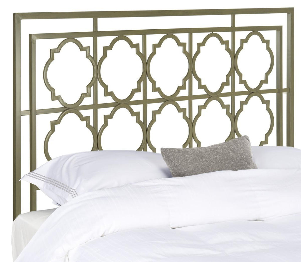 Safavieh Silva Twin Metal Headboard - French Silver