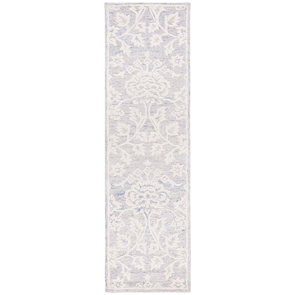 Safavieh Glamour Rug Collection GLM651M - Blue / Ivory