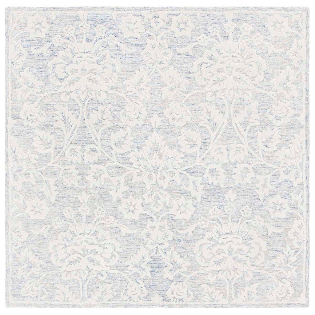 Safavieh Glamour Rug Collection GLM651M - Blue / Ivory