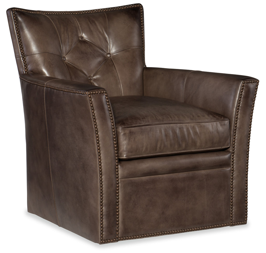 Conner Swivel Club Chair | Hooker Furniture - CC503-SW-095