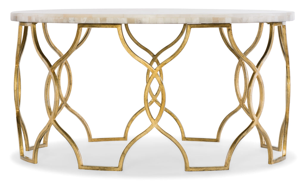 Melange Corrina Cocktail Table | Hooker Furniture - 638-50359-WH