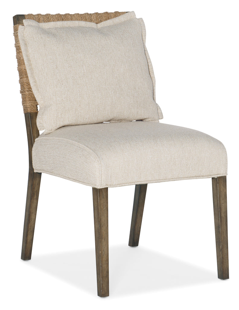 Sundance Woven Back Side Chair-2 per ctn/price ea | Hooker Furniture - 6015-75311-89