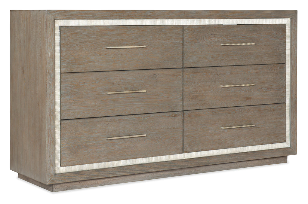 Serenity Mainstay Six Drawer Dresser | Hooker Furniture - 6350-90002-95