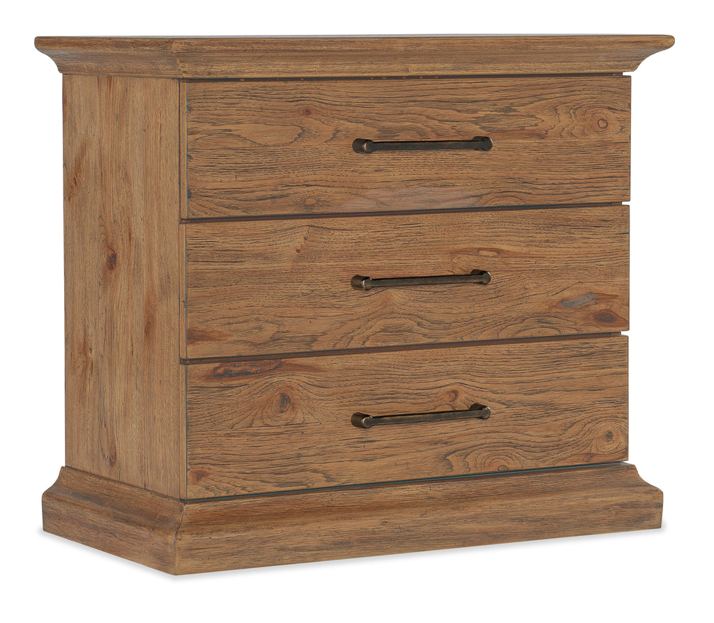 Big Sky Three Drawer Nightstand | Hooker Furniture - 6700-90016-80