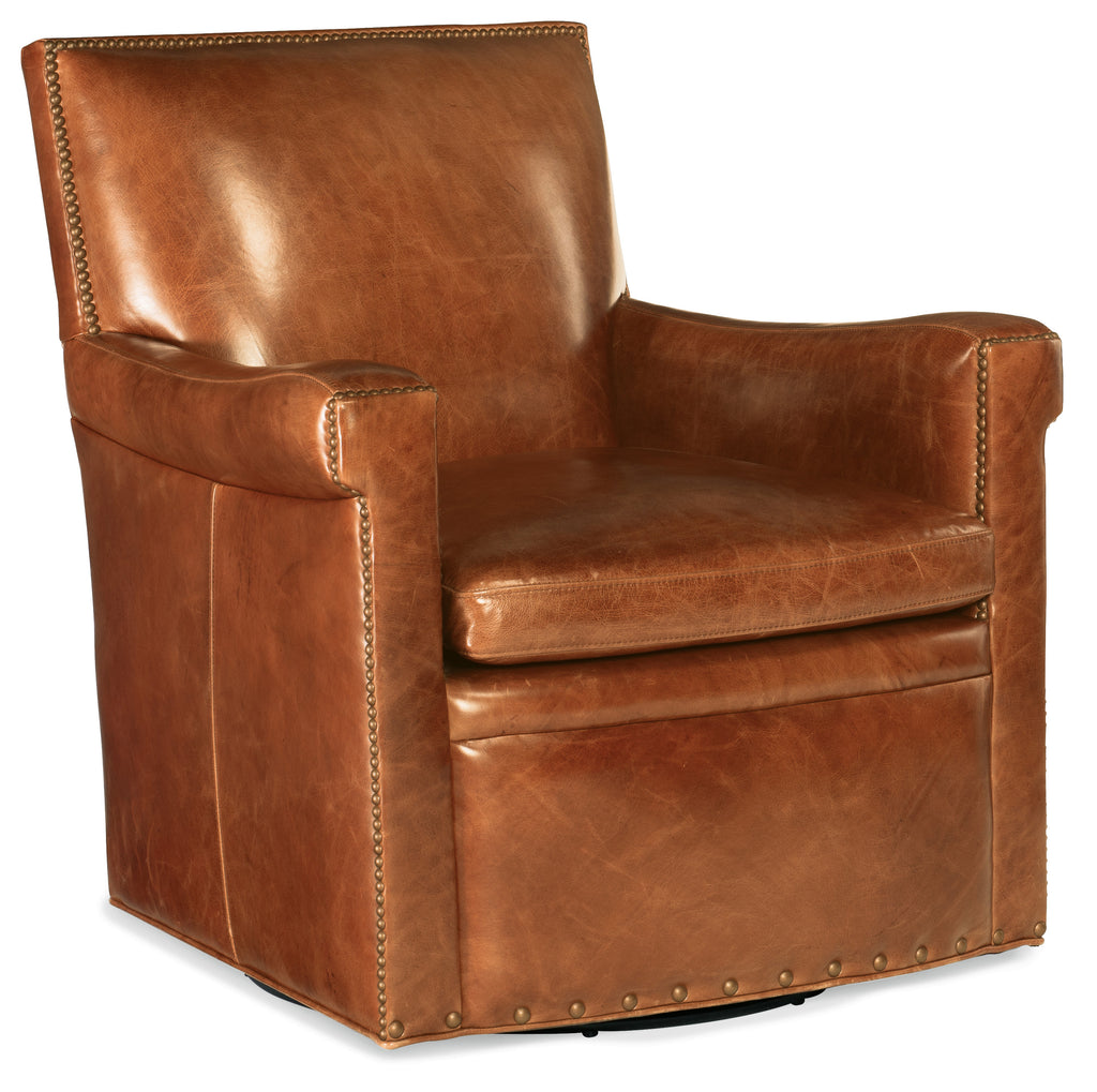 Jilian Swivel Club Chair | Hooker Furniture - CC419-SW-085