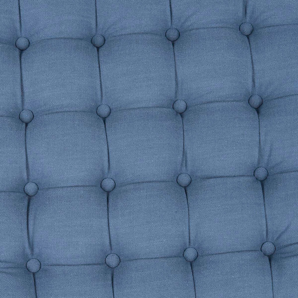 Safavieh Charlene Tufted Cocktail Ottoman - Navy