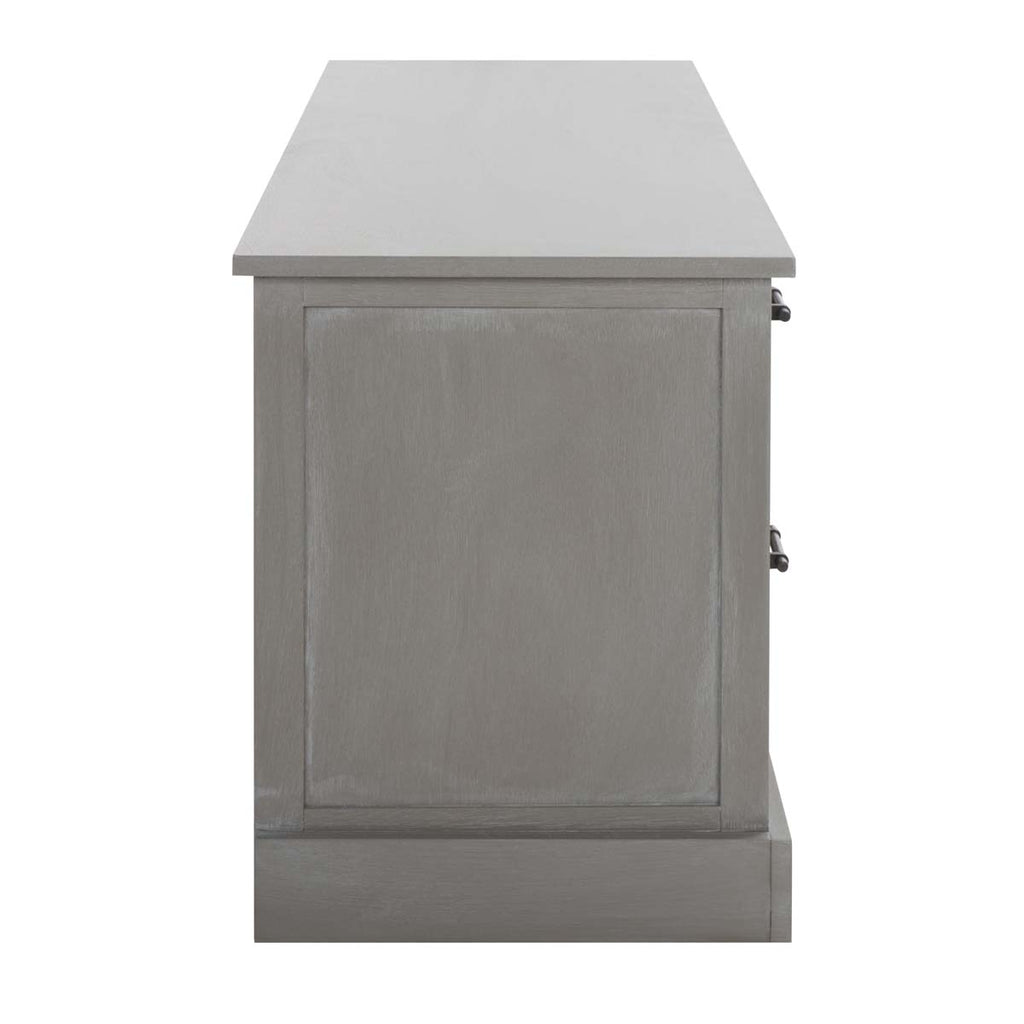 Safavieh Filbert 4 Drawer Media Stand - White Wash Grey