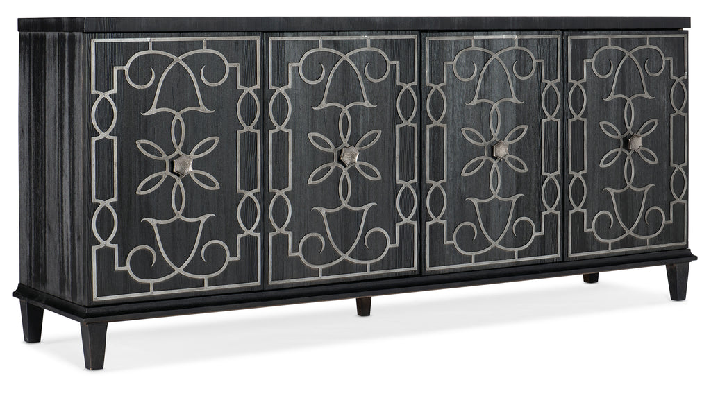 Melange Madeline Four Door Credenza | Hooker Furniture - 628-85104-99