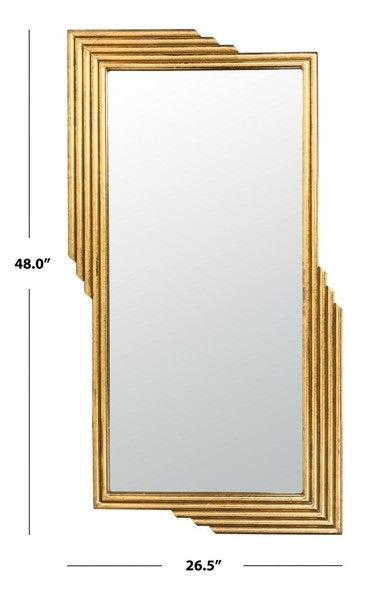 Safavieh Trenla Mirror - Gold Foil