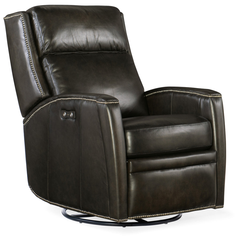 Declan PWR Swivel Glider Recliner | Hooker Furniture - RC251-PSWGL-089