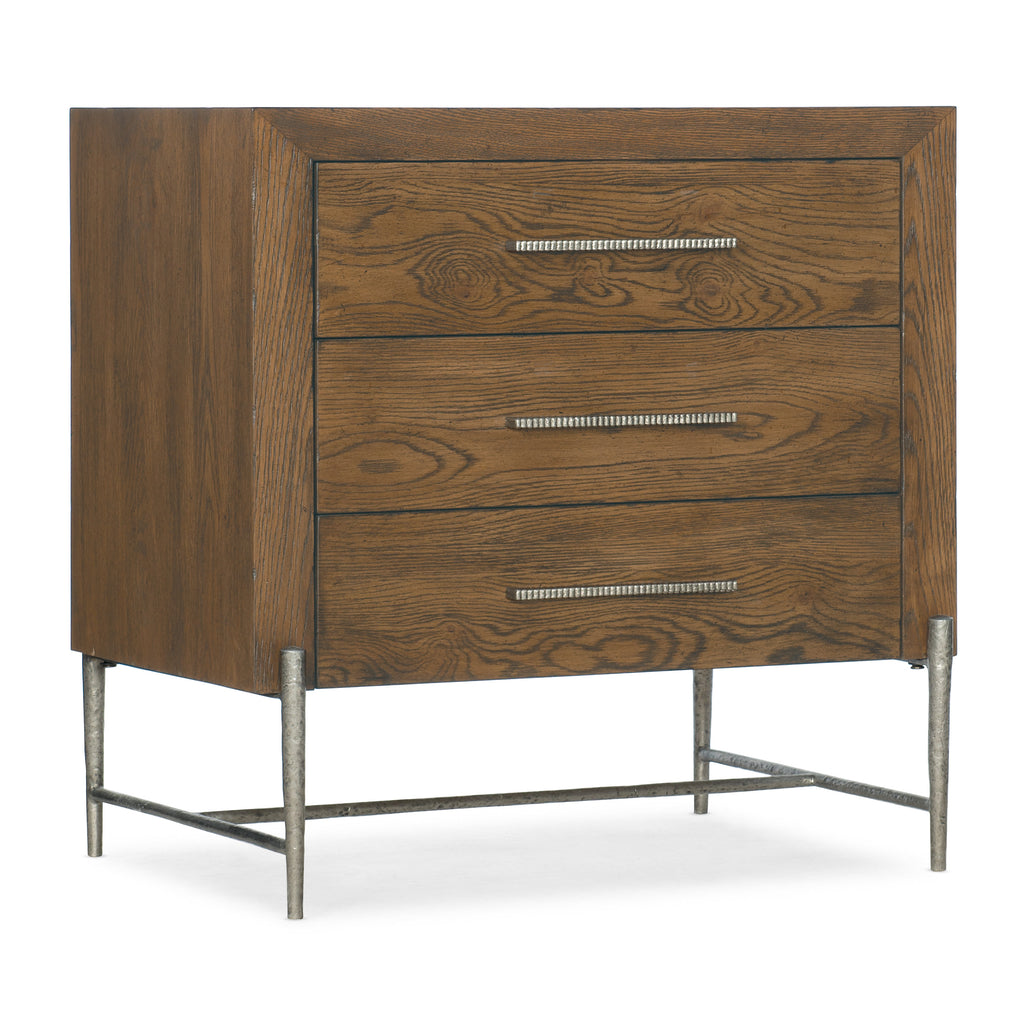 Chapman Three-Drawer Nightstand | Hooker Furniture - 6033-90116-85