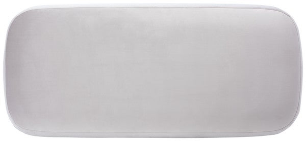Safavieh Whitley Rectangular Ottoman - Greige