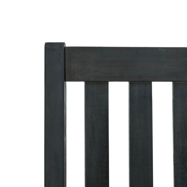 Safavieh Barstow Rocking Chair - Dark Slate Grey