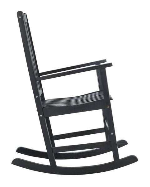 Safavieh Barstow Rocking Chair - Dark Slate Grey