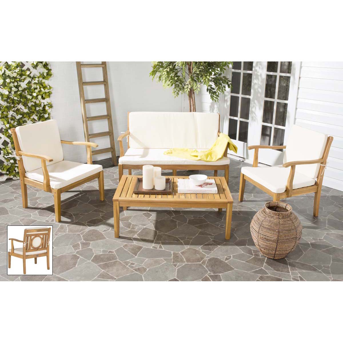 Safavieh deals montclair bench