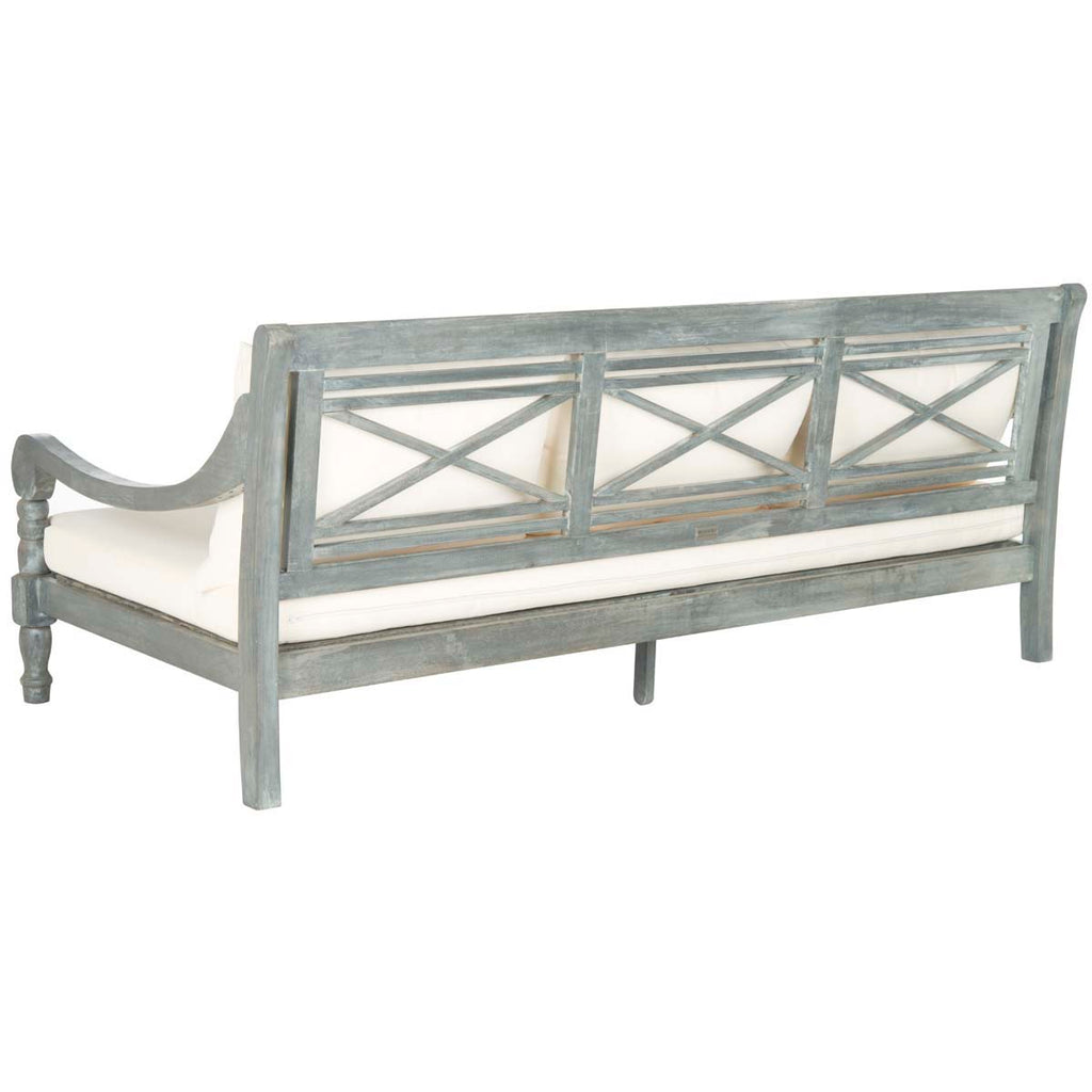 Safavieh Pasadena Day Bed - Ash Grey/ Beige