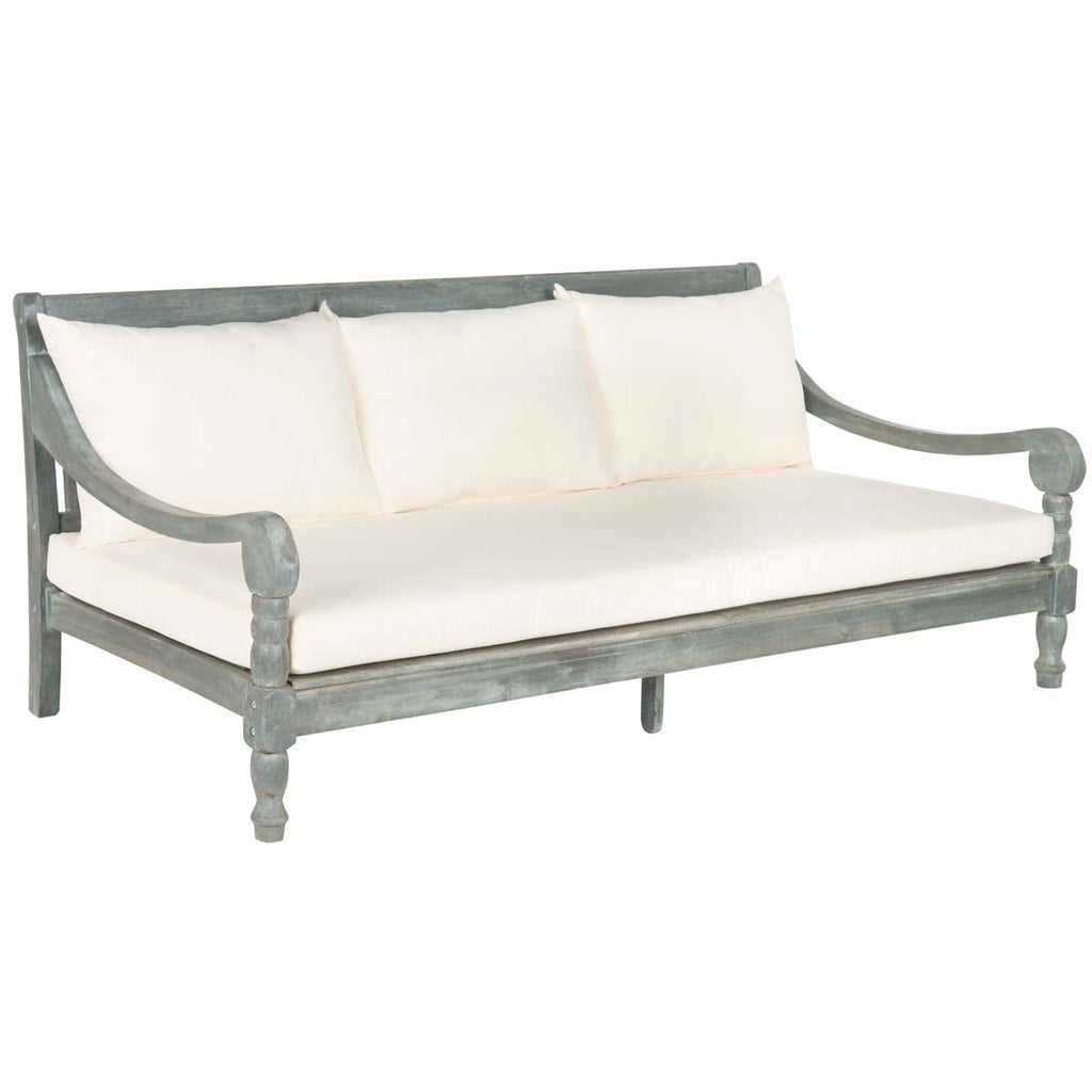 Safavieh Pasadena Day Bed - Ash Grey/ Beige