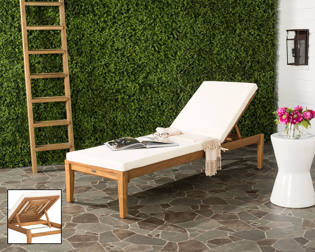 Safavieh Arcata Sunlounger - Natural/Beige