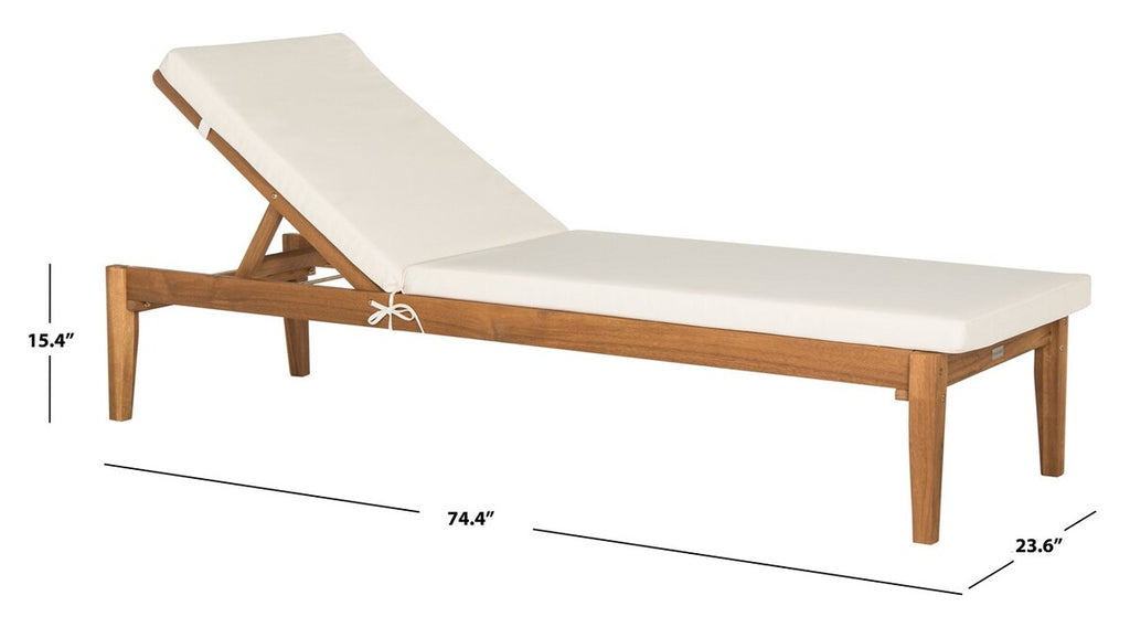 Safavieh Montclair Sunlounger - Natural/Beige