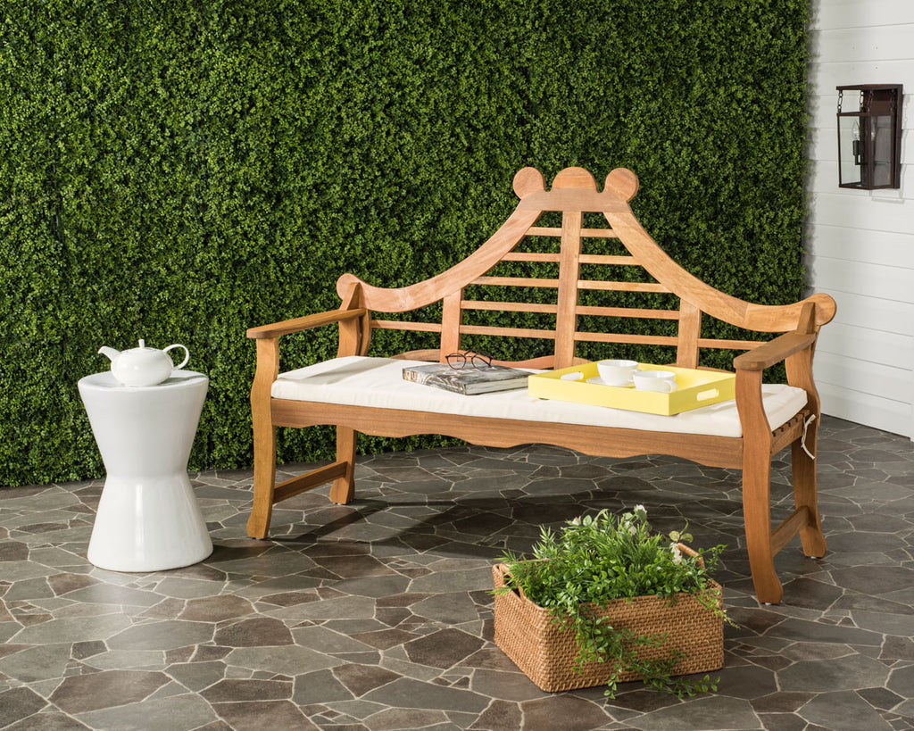 Safavieh Azusa Bench - Natural/Beige